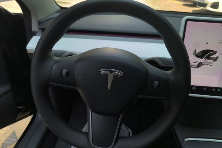 Used Tesla Model 3 2021 Revised Version Standard Range Rear-Wheel Drive Upgraded Edition 3D1 Steering Wheel
