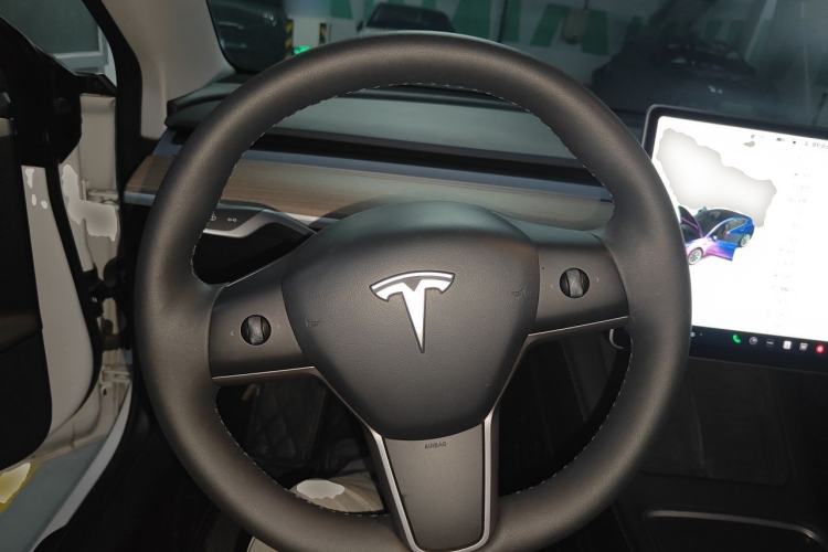 Used Tesla Model 3 2021 Revised Version Standard Range Rear-Wheel Drive Upgraded Edition 3D1 Steering Wheel