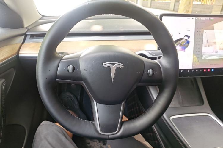 Used Tesla Model 3 2021 Revised Version Standard Range Rear-Wheel Drive Upgraded Edition 3D1 Steering Wheel