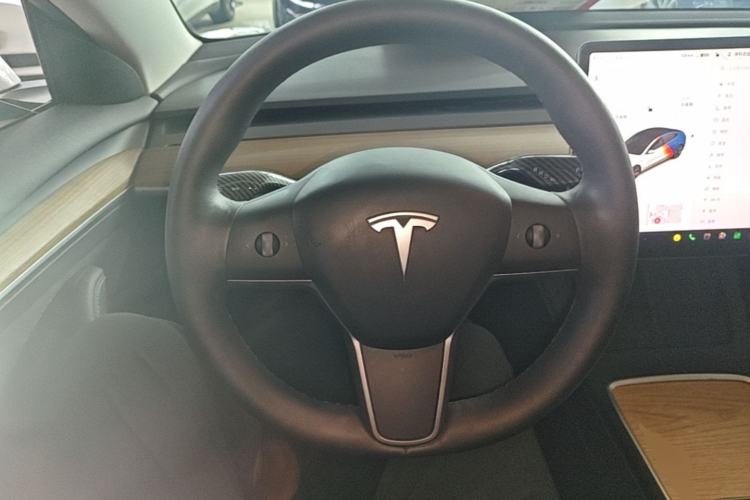 Used Tesla Model 3 2021 Standard Range Rear-Wheel Drive Upgraded Version 3D6 Steering Wheel