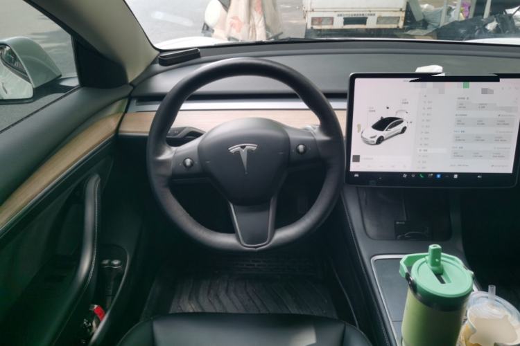 Used Tesla Model 3 2021 Revised Version Standard Range Rear-Wheel Drive Upgraded Edition 3D1 Steering Wheel