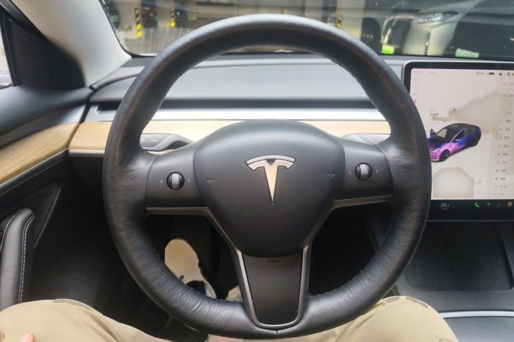 Used Tesla Model 3 2021 Standard Range Rear-Wheel Drive Upgraded Version 3D6 Steering Wheel