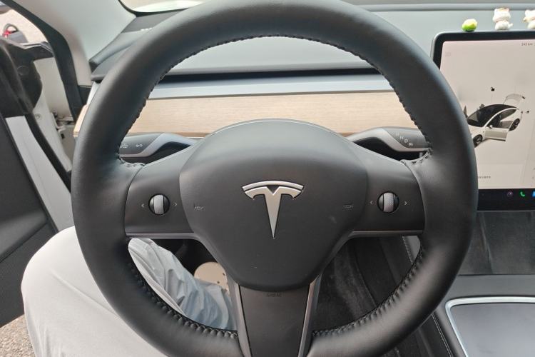 Used Tesla Model 3 2021 Revised Version Standard Range Rear-Wheel Drive Upgraded Edition 3D1 Steering Wheel