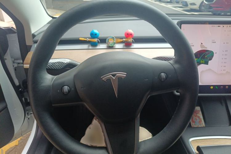 Used Tesla Model 3 2021 Standard Range Rear-Wheel Drive Upgraded Version 3D6 Steering Wheel