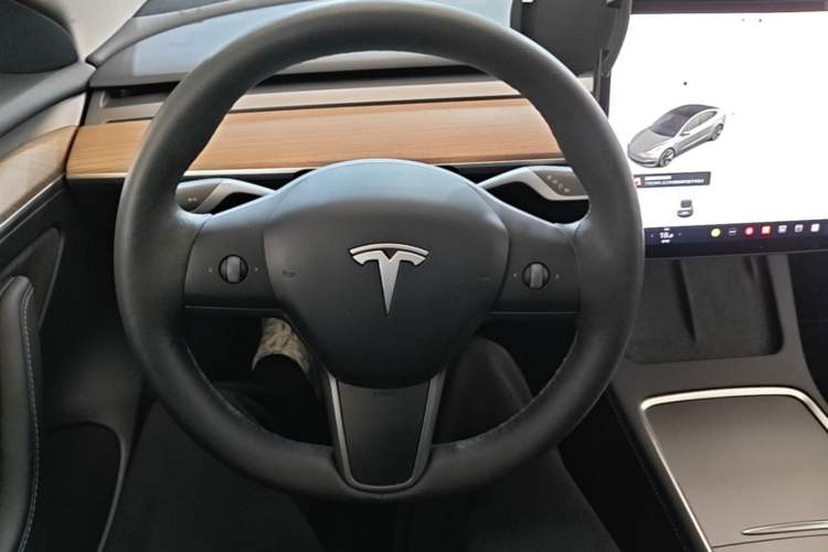 Used Tesla Model 3 2021 Standard Range Rear-Drive Upgraded Version Steering Wheel