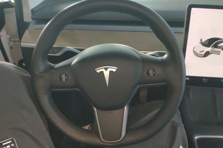 Used Tesla Model 3 2021 Standard Range Rear-Drive Upgraded Version Steering Wheel