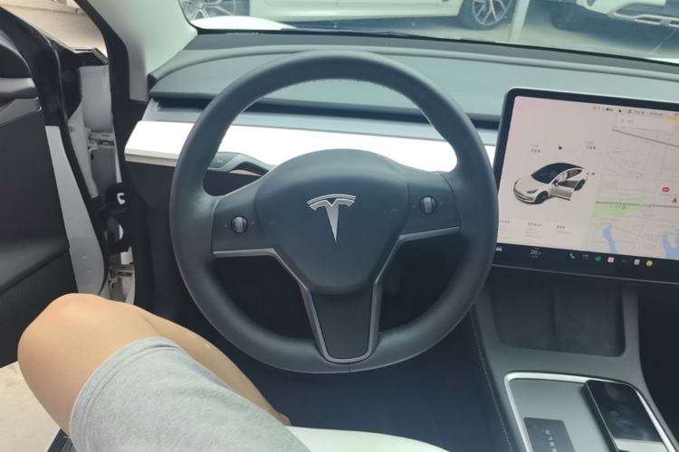 Used Tesla Model 3 2021 Standard Range Rear-Drive Upgraded Version Steering Wheel