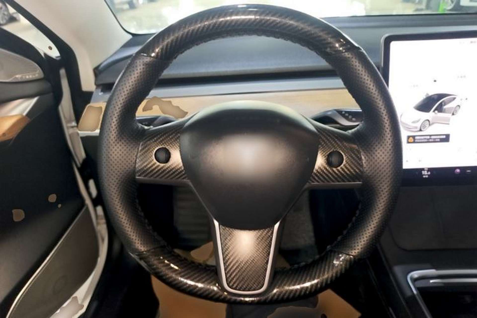 Used Tesla Model 3 2021 Standard Range Rear-Drive Upgraded Version Steering Wheel