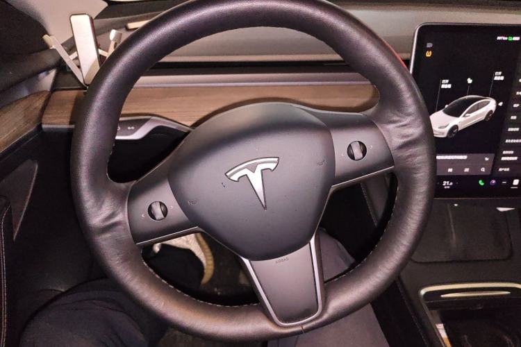 Used Tesla Model 3 2021 Revised Version Standard Range Rear-Wheel Drive Upgraded Edition 3D1 Steering Wheel