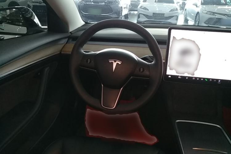 Used Tesla Model 3 2021 Standard Range Rear-Wheel Drive Upgraded Version 3D6 Steering Wheel