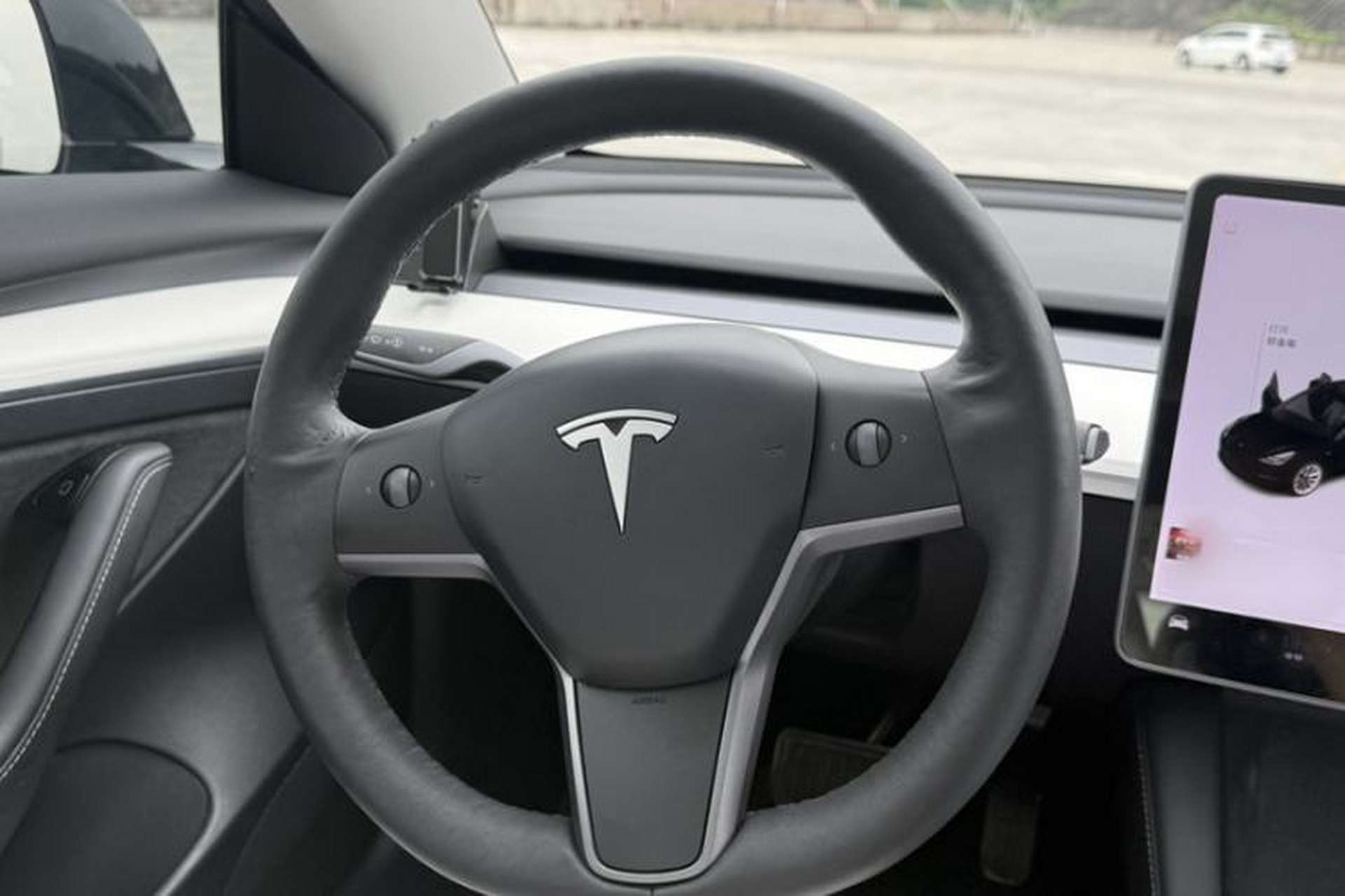Used Tesla Model 3 2021 Standard Range Rear-Drive Upgraded Version Steering Wheel