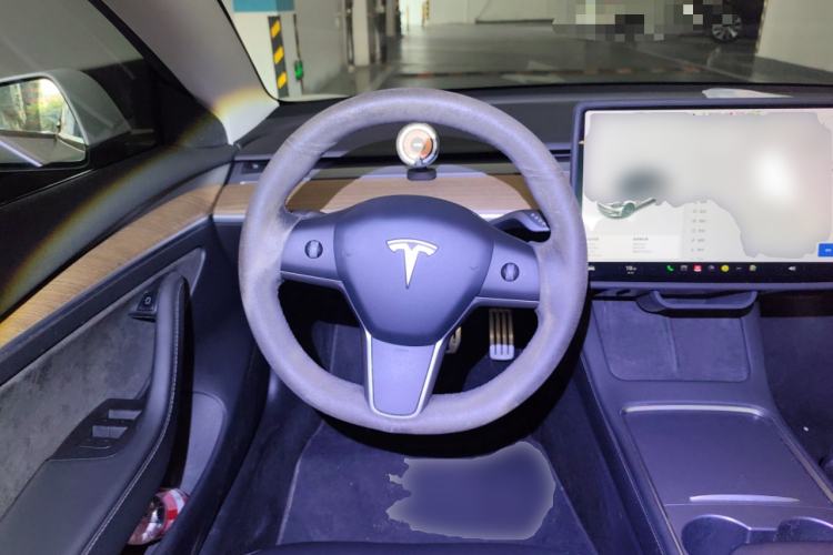 Used Tesla Model 3 2021 Performance High-Performance All-Wheel-Drive Version Steering Wheel
