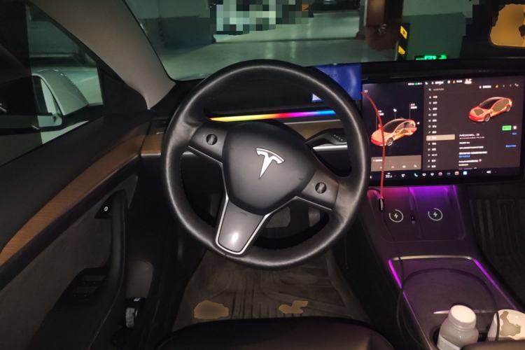 Used Tesla Model 3 2021 Standard Range Rear-Drive Upgraded Version Steering Wheel