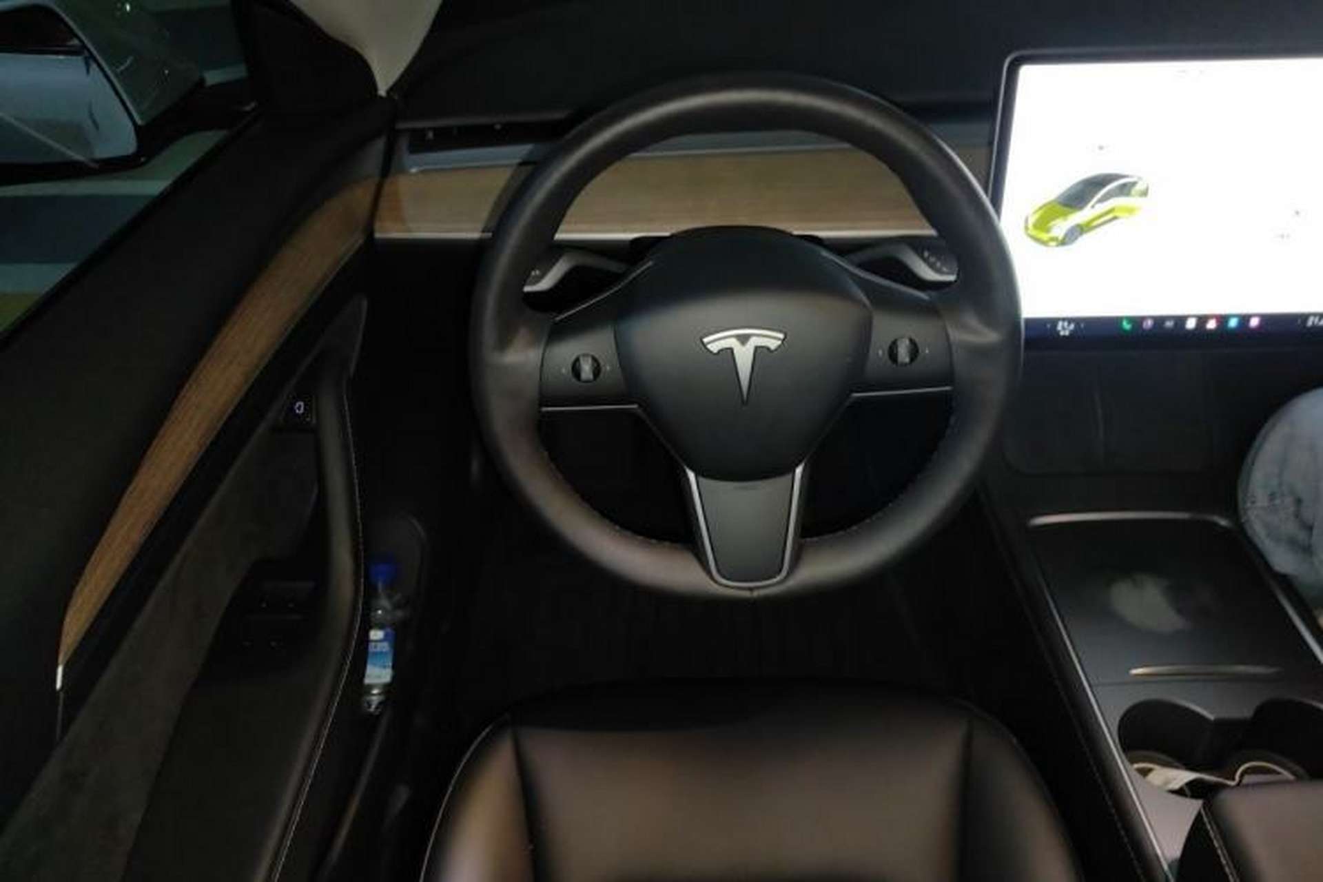 Used Tesla Model 3 2021 Revised Version Standard Range Rear-Wheel Drive Upgraded Edition 3D1 Steering Wheel