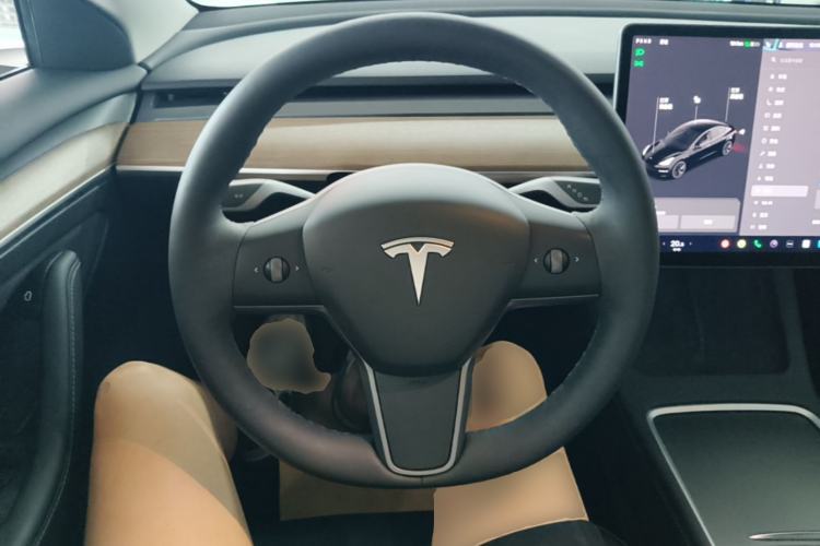 Used Tesla Model 3 2021 Standard Range Rear-Wheel Drive Upgraded Version 3D6 Steering Wheel