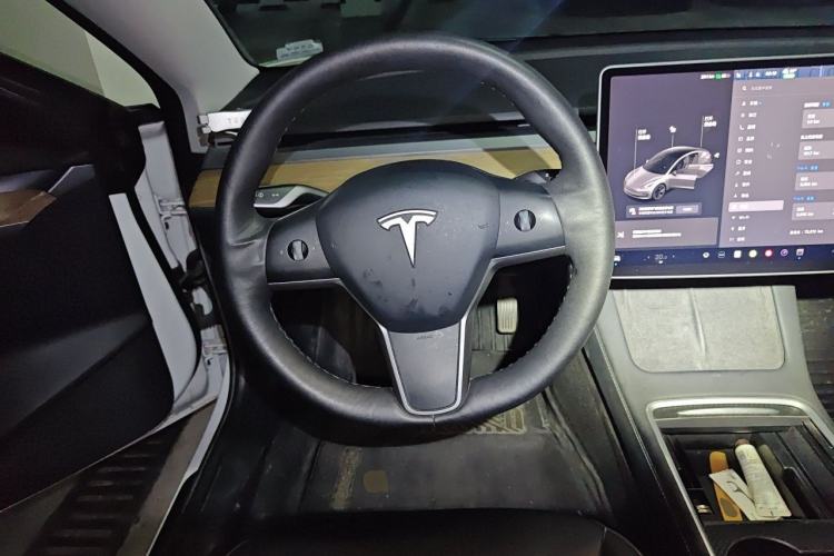 Used Tesla Model 3 2021 Standard Range Rear-Wheel Drive Upgraded Version 3D6 Steering Wheel