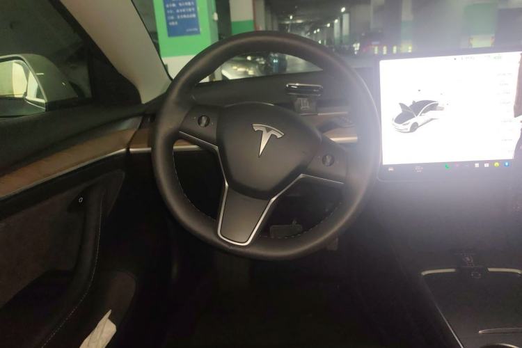 Used Tesla Model 3 2021 Standard Range Rear-Drive Upgraded Version Steering Wheel