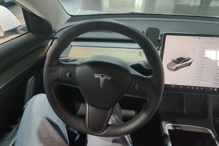 Used Tesla Model 3 2021 Standard Range Rear-Wheel Drive Upgraded Version 3D6 Steering Wheel
