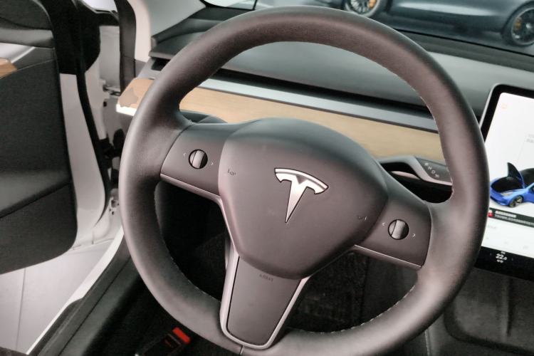 Used Tesla Model 3 2021 Revised Version Standard Range Rear-Wheel Drive Upgraded Edition 3D1 Steering Wheel