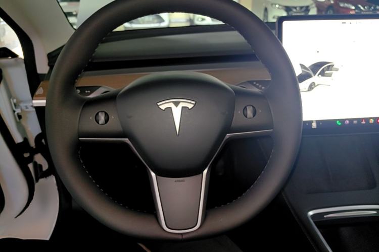 Used Tesla Model 3 2021 Revised Version Standard Range Rear-Wheel Drive Upgraded Edition 3D1 Steering Wheel