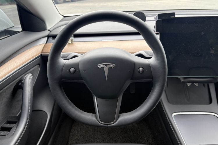 Used Tesla Model 3 2021 Revised Version Standard Range Rear-Wheel Drive Upgraded Edition 3D1 Steering Wheel