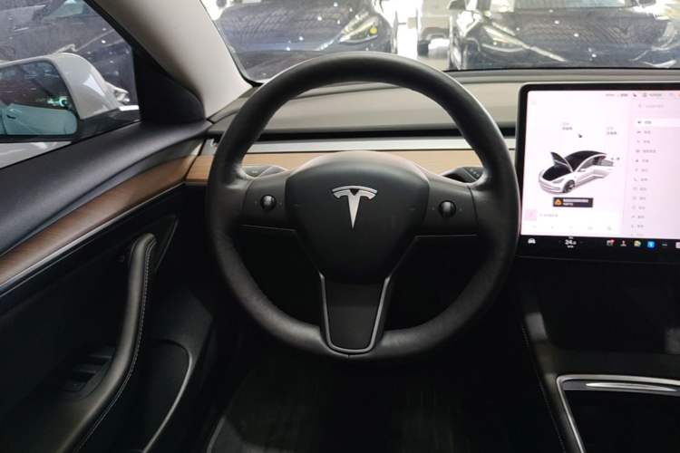 Used Tesla Model 3 2021 Standard Range Rear-Drive Upgraded Version Steering Wheel
