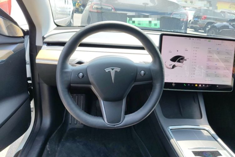 Used Tesla Model 3 2021 Standard Range Rear-Wheel Drive Upgraded Version 3D6 Steering Wheel