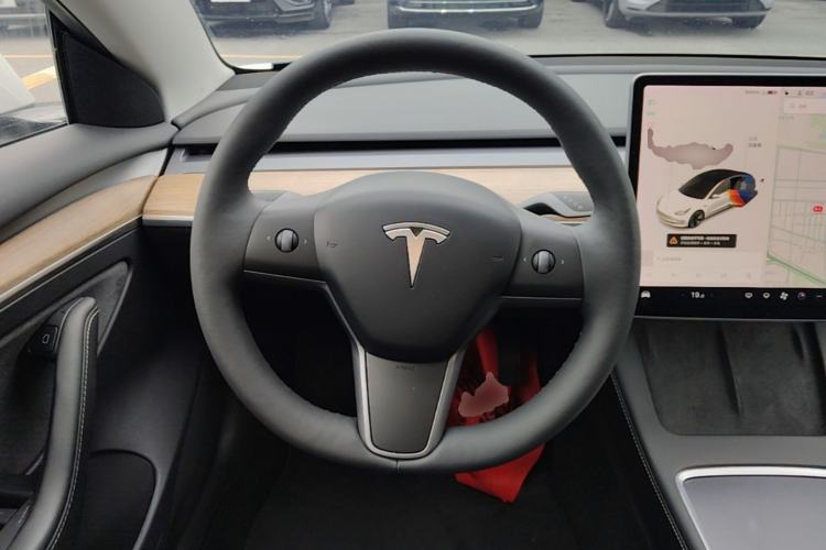 Used Tesla Model 3 2021 Standard Range Rear-Wheel Drive Upgraded Version 3D6 Steering Wheel