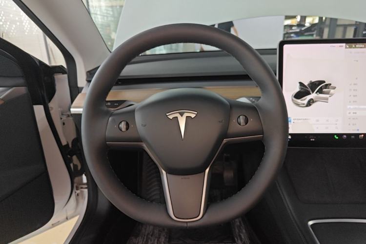 Used Tesla Model 3 2021 Revised Version Standard Range Rear-Wheel Drive Upgraded Edition 3D1 Steering Wheel
