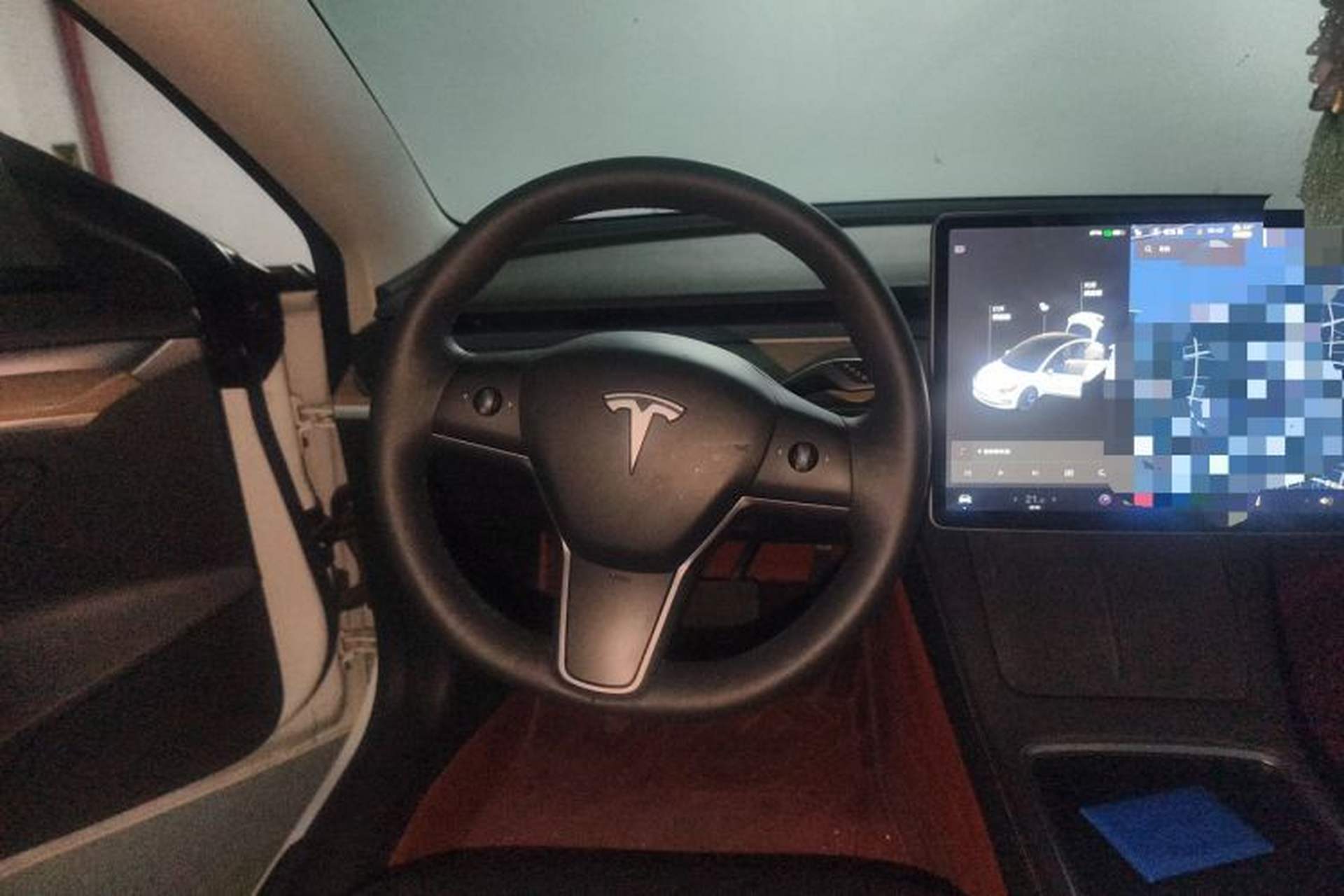 Used Tesla Model 3 2021 Standard Range Rear-Wheel Drive Upgraded Version 3D6 Steering Wheel