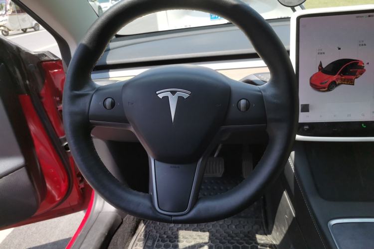 Used Tesla Model 3 2021 Standard Range Rear-Wheel Drive Upgraded Version 3D6 Steering Wheel