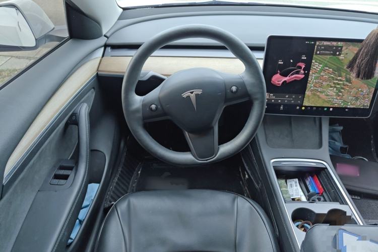 Used Tesla Model 3 2021 Standard Range Rear-Wheel Drive Upgraded Version 3D6 Steering Wheel