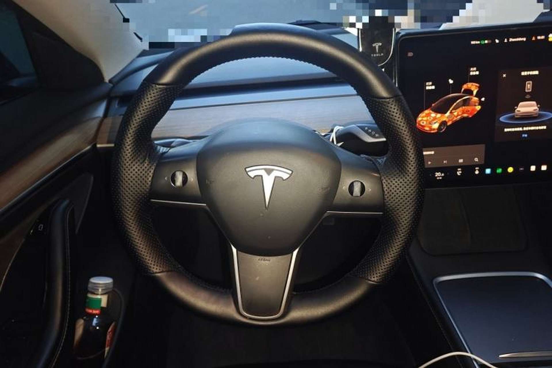 Used Tesla Model 3 2021 Standard Range Rear-Wheel Drive Upgraded Version 3D6 Steering Wheel