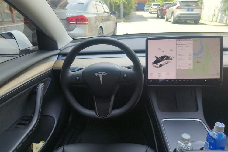 Used Tesla Model 3 2021 Standard Range Rear-Drive Upgraded Version Steering Wheel