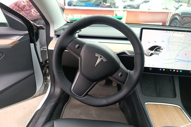 Used Tesla Model 3 2021 Standard Range Rear-Wheel Drive Upgraded Version 3D6 Steering Wheel
