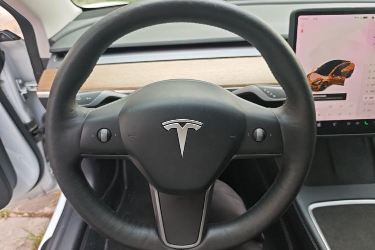 Used Tesla Model 3 2021 Standard Range Rear-Drive Upgraded Version Steering Wheel