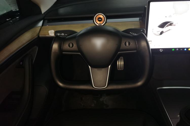 Used Tesla Model 3 2021 Standard Range Rear-Wheel Drive Upgraded Version 3D6 Steering Wheel