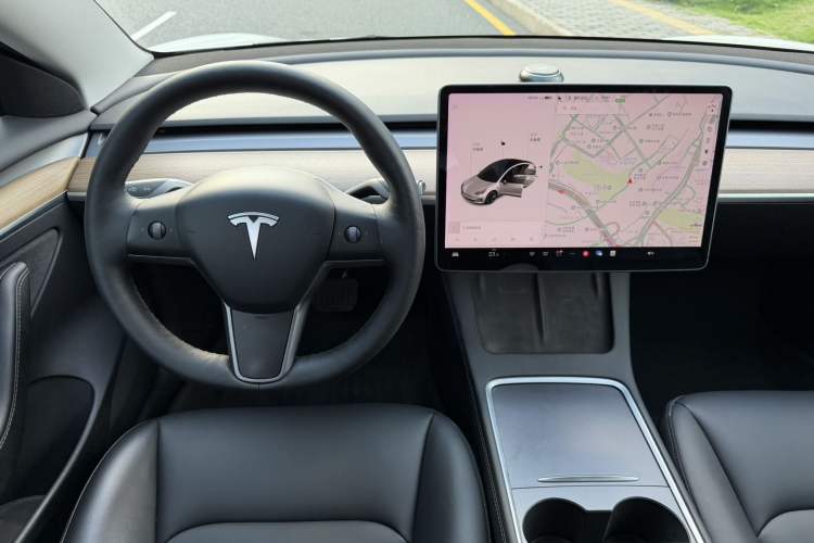 Used Tesla Model 3 2021 Standard Range Rear-Drive Upgraded Version Steering Wheel