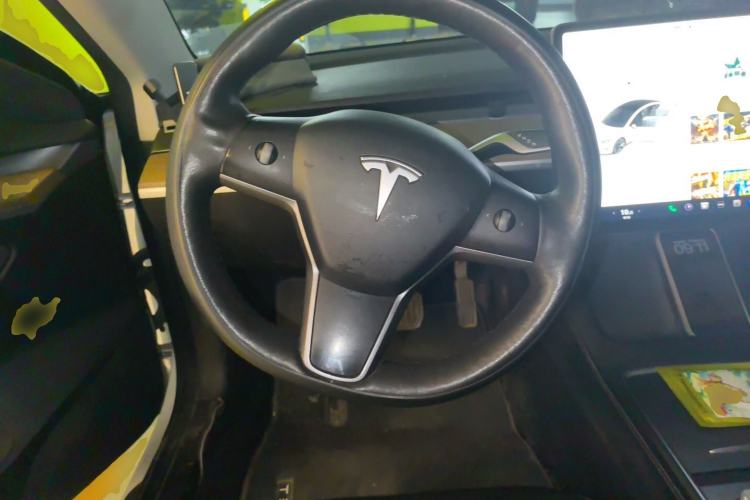 Used Tesla Model 3 2021 Revised Version Standard Range Rear-Wheel Drive Upgraded Edition 3D1 Steering Wheel