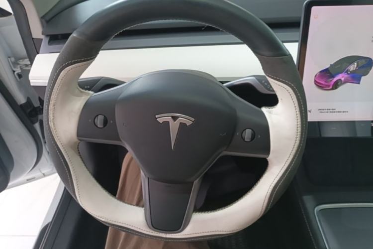 Used Tesla Model 3 2021 Standard Range Rear-Drive Upgraded Version Steering Wheel