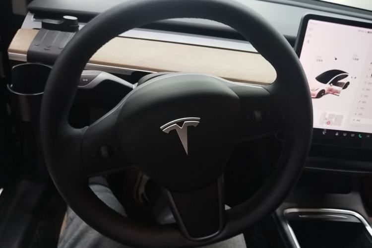 Used Tesla Model 3 2021 Standard Range Rear-Wheel Drive Upgraded Version 3D6 Steering Wheel