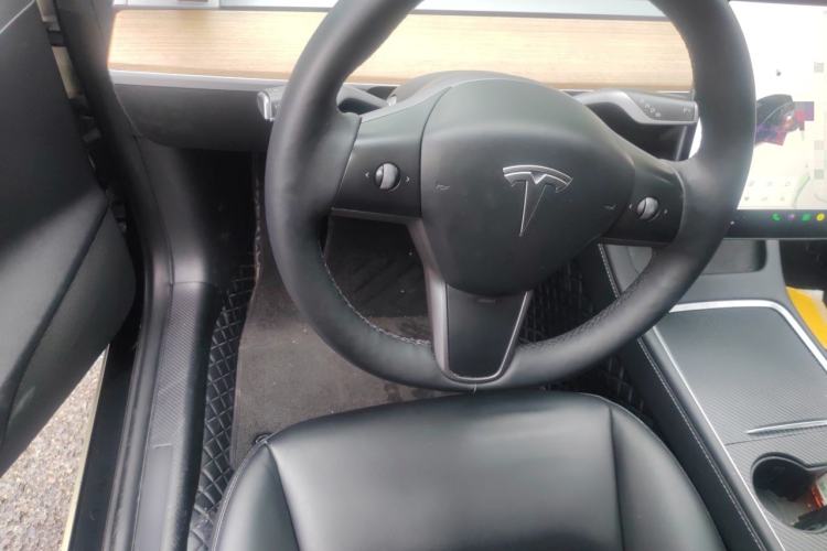 Used Tesla Model 3 2021 Standard Range Rear-Wheel Drive Upgraded Version 3D6 Steering Wheel