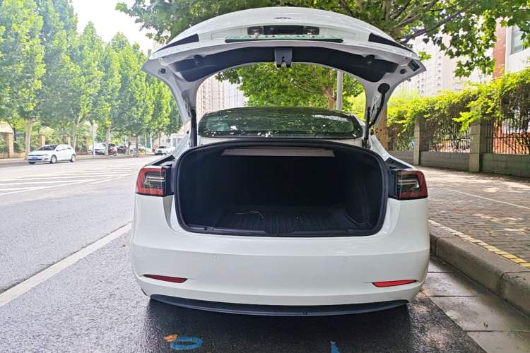 Used Tesla Model 3 2021 Revised Version Standard Range Rear-Wheel Drive Upgraded Edition 3D1 Trunk