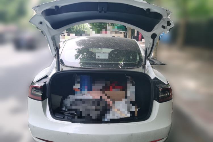 Used Tesla Model 3 2021 Revised Version Standard Range Rear-Wheel Drive Upgraded Edition 3D1 Trunk