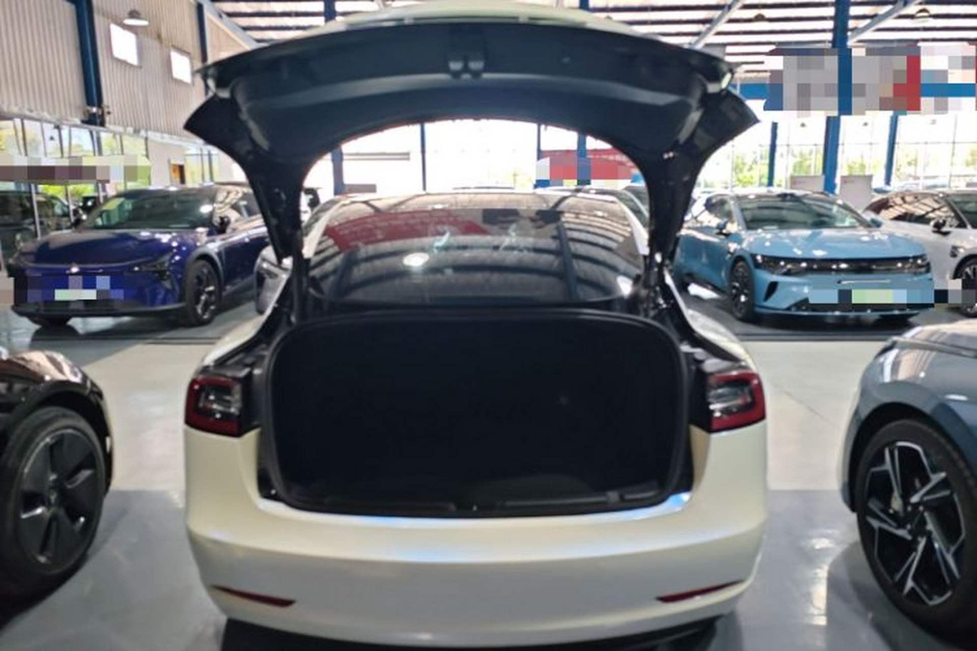 Used Tesla Model 3 2021 Standard Range Rear-Wheel Drive Upgraded Version 3D6 Trunk
