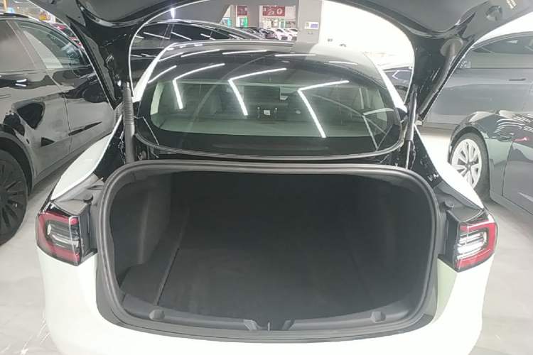 Used Tesla Model 3 2021 Revised Version Standard Range Rear-Wheel Drive Upgraded Edition 3D1 Trunk