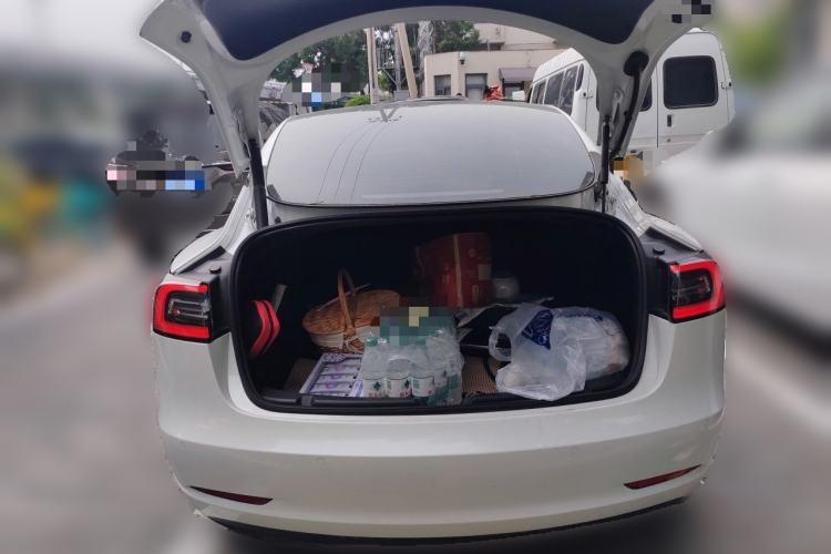 Used Tesla Model 3 2021 Standard Range Rear-Drive Upgraded Version Trunk