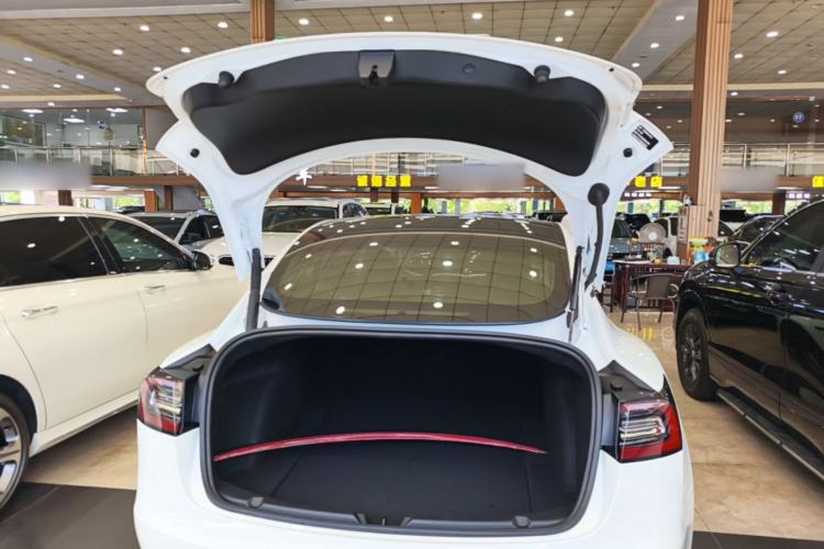 Used Tesla Model 3 2021 Performance High-Performance All-Wheel-Drive Version 3D6 Trunk