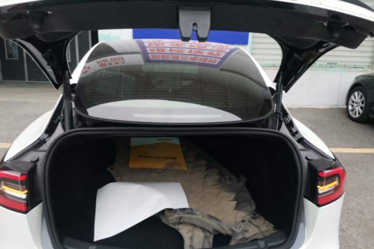 Used Tesla Model 3 2021 Revised Version Standard Range Rear-Wheel Drive Upgraded Edition 3D1 Trunk