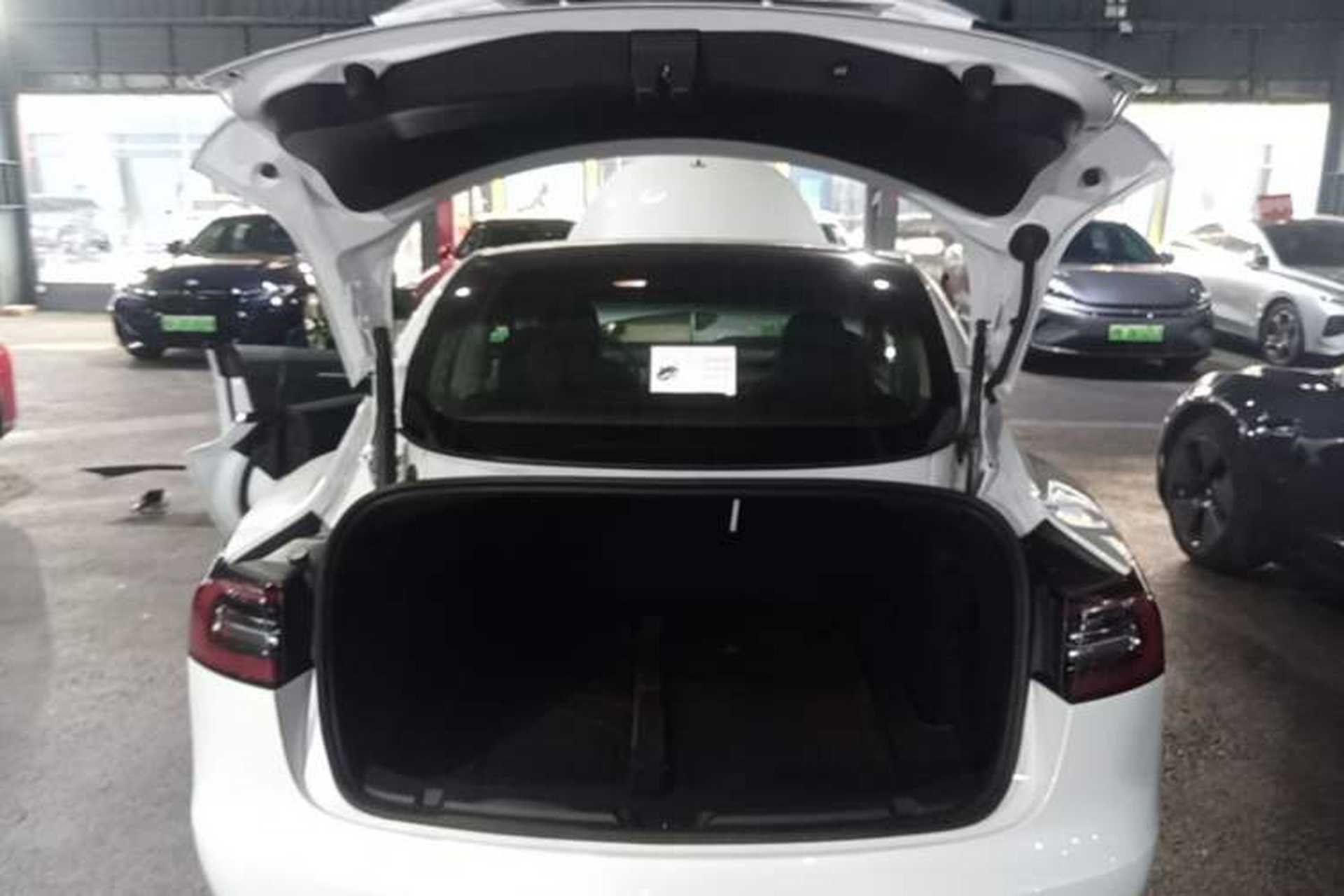 Used Tesla Model 3 2021 Standard Range Rear-Drive Upgraded Version Trunk
